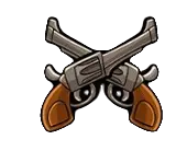Krydsede pistoler