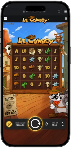 Le Cowboy Launch the Slot