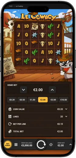 Le Cowboy Set Demo Stake